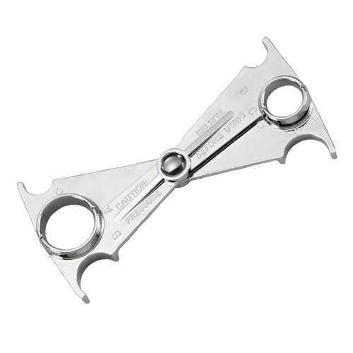 Scissor Fuel Line Disconnect Tool, 3/4 5/8 1/2 and 3/8 Inch Filter Tool for Quick Disconnection, 4-in-1 Metal Fuel Line Disconnect Scissors for Heater A/C Line Service - color: 4 in 1-1 PCS