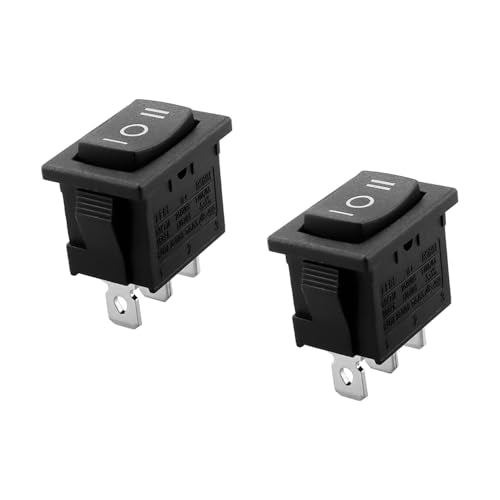 Rocker Switch PPTK0021 for Power Probe PP3 PP3S PP3Z PP4, Power Probe 3 Replacement 6A 250VAC / 10A 125VAC Circuit Testing Rocker Switch