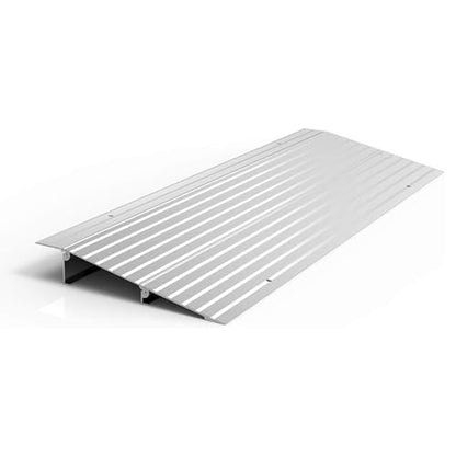 EZ-ACCESS - Threshold Ramps for Doorways - Portable Wheelchair Ramp for Home Steps, Aluminum Door Threshold Sliding Doors, Walker & Wheelchair Access - Adjustable Modular Transitions, 2" Rise - size: 2 Inch