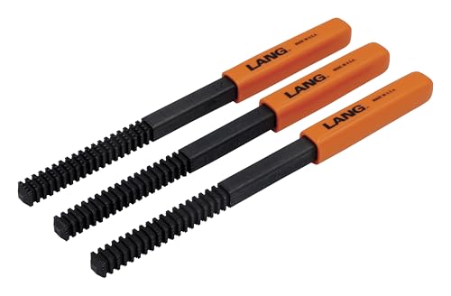 Lang Tools 2573 3-Piece Thread Restorer File Set , Black