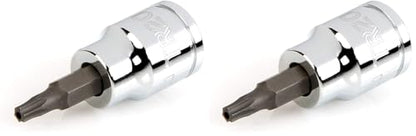 TEKTON 3/8 Inch Drive x TR20 Tamper-Resistant Torx Bit Socket | SHB17220 (Pack of 2) - size: TR20 (Pack of 2)