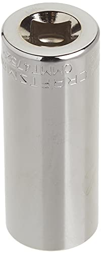 CRAFTSMAN Deep Socket, SAE, 1/2-Inch Drive, 15/16-Inch, 12-Point (CMMT47529) - size: 15/16"