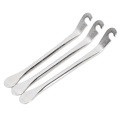 Alomejor Tire Spoons, Metal Tyre Lever Set for Motorcycle and Car Tire Changes, Heavy Duty Tool for Efficient Removal and Maintenance