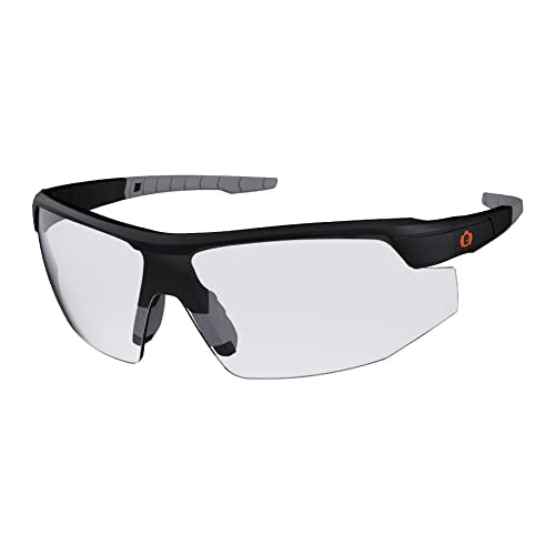 Ergodyne Skullerz SKOLL Anti Scratch Safety Glasses, Anti-Fog, ANSI z87.1 - color: Clear Lens
