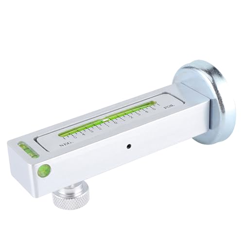 Adjustable Magnetic Gauge Tool, Universal Car Truck Wheel Alignment, Camber Castor Strut - Durable Aluminum, Easy Read, Accurate Angle Measurement