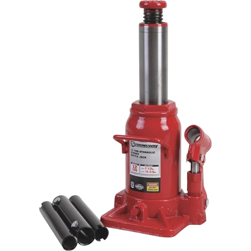 Strongway 12-Ton Stubby Hydraulic Bottle Jack - style: 12 Ton