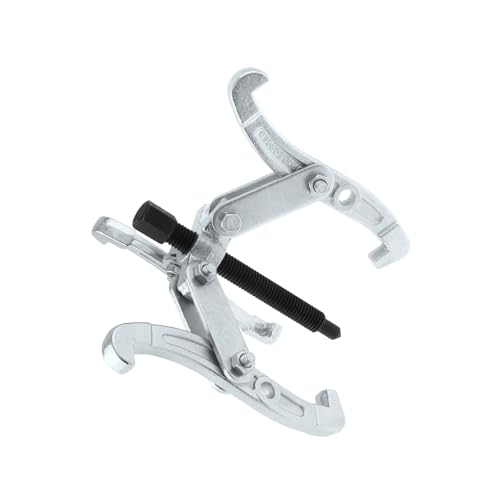 ChgImposs 3 Inch 3-Jaw Gear Puller, 2 Jaw 3 Jaw Puller for Pulley Gears Bearings and Flywheels, Heavy Duty Pulley Puller with Reversible Jaws, High Carbon Steel Removal Tool Bearing Puller Tool - size: 3 Inch