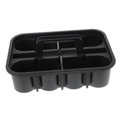 Thick Plastic Cleaning Tool Storage Basket Car Detailing Supplies Laundry Cart Car Interior Cleaning Kit