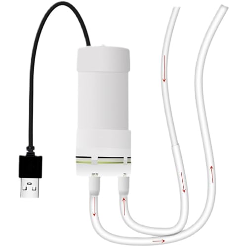 Oil Pump Extractor Portable Fluid Change Syringe with Hose Automotive Engine Oil Pump Water Fluid Change Tool No Mess No Leaks No Overfills 5V DC USB