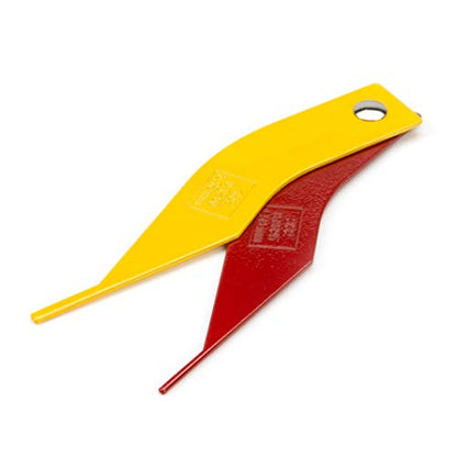 Steelman 2-Piece Brake Pad Thickness Gauge Set, Measure Both Disc and Drum Style Brake Pads, Durable Steel - size: 1-Pack, 2-Piece Set