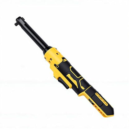 Sanpyl Cordless Ratchet Wrench 3/8 Inch, Electric Ratchet Wrench with 74ft.lbs Torque and 6.3 Inch Extended Head, for Automotive Repair and Tight Spaces, with Adapters and Extension Bar