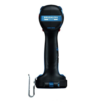 Bosch GDX18V-1860CN 18V Connected-Ready Two-In-One 1/4 In. and 1/2 In. Bit/Socket Impact Driver/Wrench (Bare Tool) | 1, 860 In-Lb Torque, 1/4 in Hex and 1/2 in Square Drive, Brushless Motor, 3-Speed Plus Advanced Modes, Connected-Ready - style: Industrial