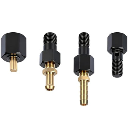 Replacement Fuel System Test Fitting Adapter Kit for 5.9L Cummins Diesel, Compatible with 9011 9012 9013 9014