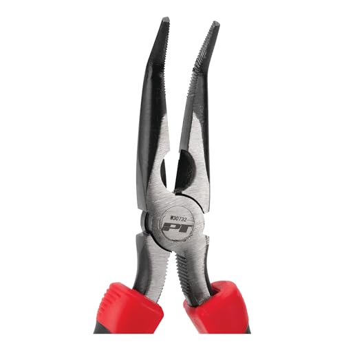 Performance Tool W30732 6-Inch Curved Long Nose Pliers - size: 6" Curved Long Nose Pliers