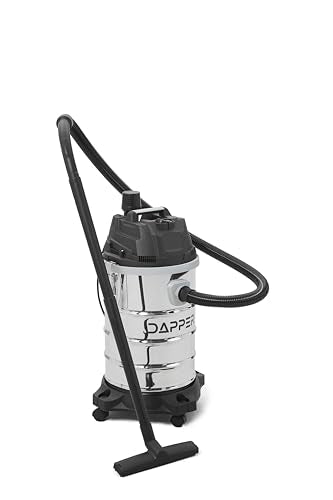 Dapper Supply 10 Gallon 4.0 Peak HP Wet/Dry Vacuum, Stainless Steel Tank, 3 in 1 Function Portable Shop Vacuum with Attachments, Ideal for Jobsite, Garage & Workshop. - size: 10 Gal