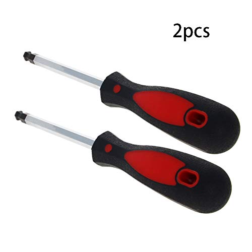 Utoolmart 8mm x 100mm Ball Head Precision Screwdriver Hex Design Wrench Hand Tool 2Pcs - color: 2pcs, size: 8×100×110mm