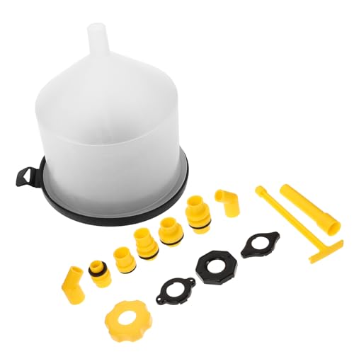 MAGICLULU 1set Coolant Funnel Kit Radiator Filling Tool Spill Design for Easy Construction Compatible Various Car Models and Coolant Types