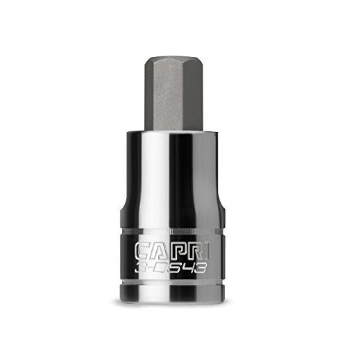 Capri Tools 12 mm Hex Bit Socket, 1/2-Inch Drive, Metric - size: 12 mm, 1/2-Inch Drive