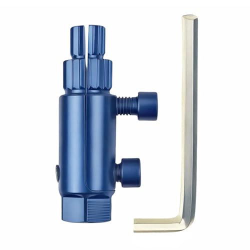 Broken Pipe Thread Extractor Tool, Broken Valve Thread Extractor, Stripped Screw Extractor Set Easy Out Broken Screw Removal Tool for 1/4", 3/8", 1" Pipes - Damaged Screw & Bolt Extractor Kit