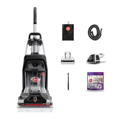 Hoover PowerScrub XL Pet Carpet Cleaner Machine for Carpet and Upholstery | Deep Cleaning Carpet Shampooer Machine with Multi-Purpose Tools, Powerful Suction, Pair with Hoover Cleaner Solution - style: PowerScrub XL Pet & Paws and Claws Pods
