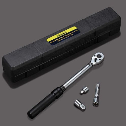 3/8-Inch Drive Click Torque Wrench (10-45 ft.-lb./13.5-61Nm) Dual-Direction Adjustable Torque Wrench Set - size: 3/8" Drive 10-45 ft.-lb/13.5-61 Nm
