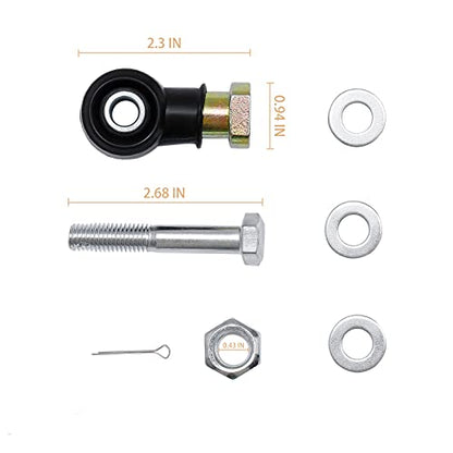 Tie Rod End Kit, Fit for 1998-2004 Polaris Sportsman 335/400/500/600/700 | 97-12 Scrambler 400/500, 00-02 Xplorer 250/300/400, 10-13 Trail Blazer 330 ATV Accessories - size: Polaris