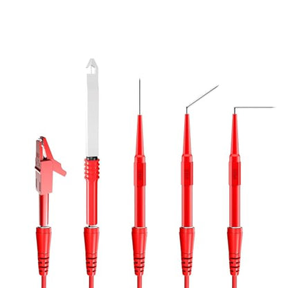 Automotive Test Lead Set, Back Probe Kit 30pcs, Copper Alligator Clips to Banana Plug Test Lead, Multimeter Test Lead Set for Automotive Repair and Diagnostic Circuit Testing - size: 30 Pcs Kit