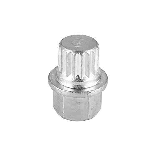 X AUTOHAUX 1pc ABC6/17PT Wheel Lock Lug Nut Anti Theft Wheel Lock Nut Screw Removal Key for VW for Audi - size: 6/17PT