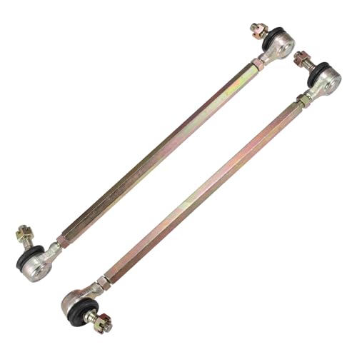 ACROPIX 29cm 11.42" Steering Tie Rod End Tie Rod Link Fit for 50cc 70cc 90cc 110cc 125cc 150cc ATV Quad Four Wheeler with Ball Joint Accessories - Pack of 2 - size: 290mm