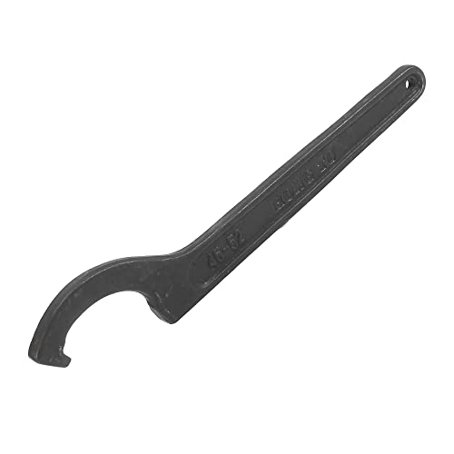 Motoforti 45-52mm Universal Black Motorcycle Rear Shock Absorber Spanner Hook Adjustment Round Nut Wrench Repair Tool