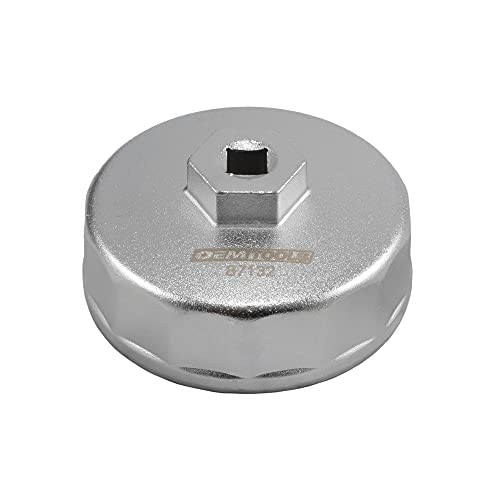OEMTOOLS 87132 74.2 Millimeter Oil Filter Wrench with 14 Flutes, Cap Style Oil Wrench, Oil Filter Cap Wrench for Mercedes-Benz, VW, Porsche - size: 74.2 mm/14 Flute