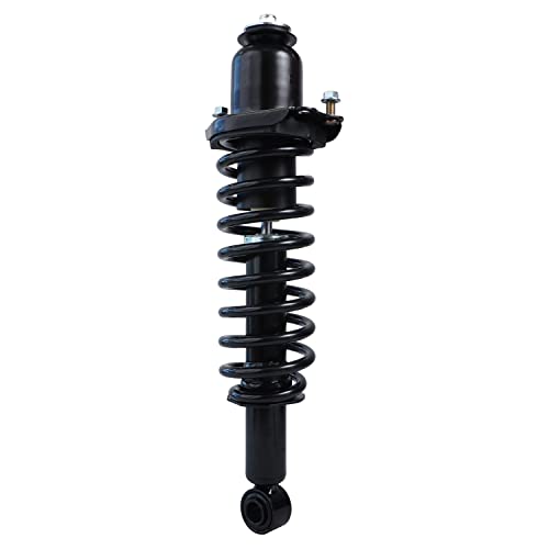 Detroit Axle - 2 Rear Struts for 2003-2008 Toyota Corolla Matrix Pontiac Vibe Complete Strut with Coil Spring 2004 2005 2006 2007 Replacement Quick Install Ready Struts Shocks Assembly - size: 171373L_171373R-DA/PAIR