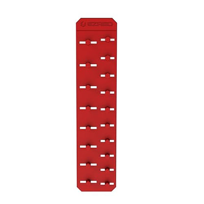 3/8" Magnetic Flexible Socket Holder Holds 18 Sockets Ultra-Flexible Non-Marring Low Profile Design - color: Red, size: 18 Sockets
