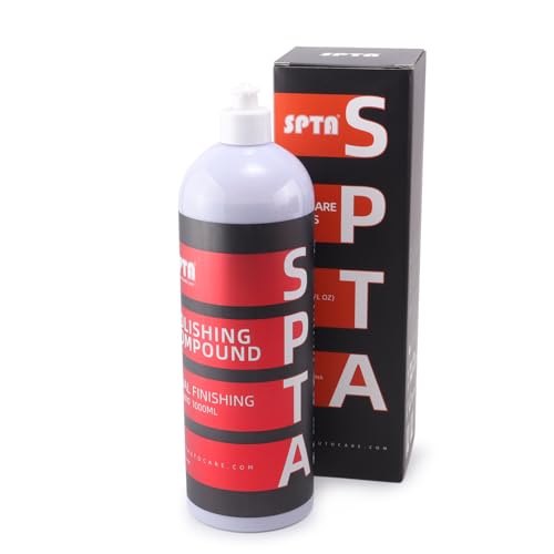Final Finish Polishing Compound, SPTA 33.8oz (1000ml) Polishing Compound Car Scratch & Swirl Remover Rubbing Compound & Finishing Polish Buffing Compound Swirl Remover for Automotive Paint Correction - color: Final Finish Compound, size: 1000ml (33.8oz)