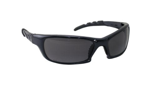 SAS Safety 542-0201 542-0301 Gtr Eyewear with Polybag, Shade Lens/Charcoal Frame