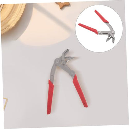 Mikinona Car Clip Pliers Multi Clip Removal Tool Spring-loaded Rivet Remover with Nonskid Handle for Auto Interior and Exterior Panels Mechanic Fastener Repair