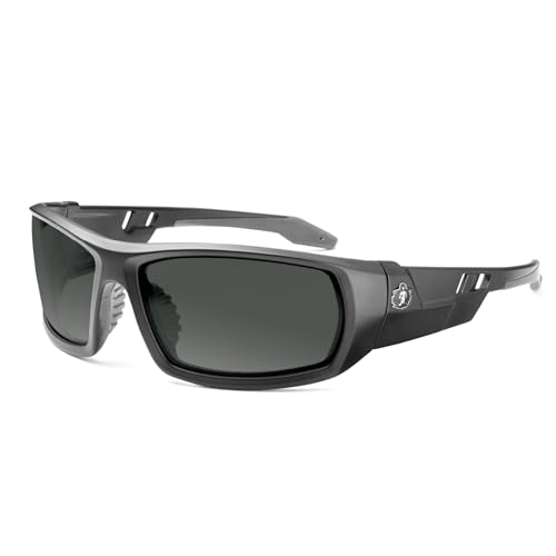 Ergodyne Skullerz ODIN Anti Fog Safety Glasses - color: Smoke Lens, Matte Black Frame, size: Matte Black Frame