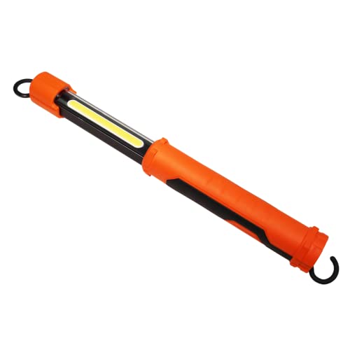 K Tool International XD52848 15.5-Inch Adjustable LED Work Light, Orange/Black, Battery Powered, 6 Levels of Brightness, 700 Lumens