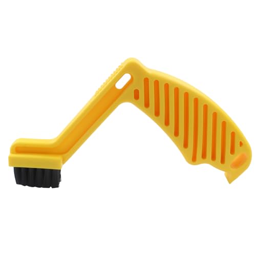 Polishing Pad Cleaner Tool, Yellow | Versatile Foam Pad Brush, Stiff Nylon Bristles Cleaning Brush for Car Auto Detailing/Detailing Enthusiasts - size: Yellow-1p
