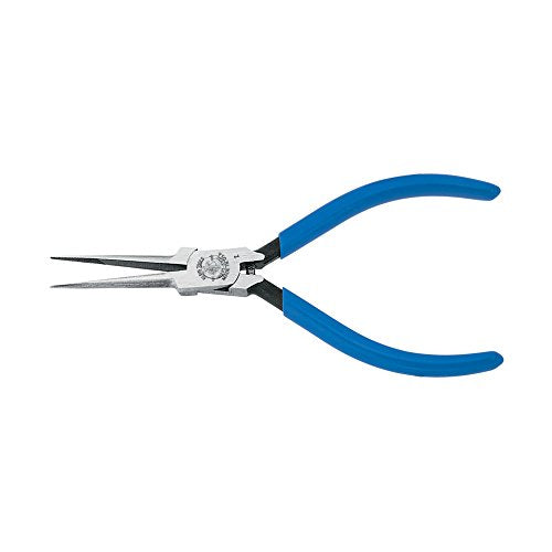 Klein Tools D335-51/2C Linemans Pliers, Needle Nose Side Cutters, Spring Loaded, 5-Inch, Extra Slim