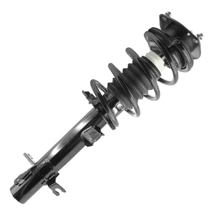Detroit Axle - 2 Front Struts for 2011-2016 Mini Cooper Countryman Paceman without Sport Suspension 2012 2013 2014 2015, Complete Struts with Coil Spring Assembly Replacement Shocks - size: 11965_11966/PAIR