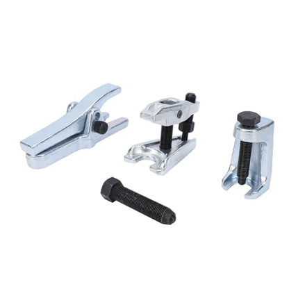 Alomejor Ball Joint Separator Set Steel Ball Joint Puller Removal Tool Kit 3 Piece Adjustable 20 to 50mm for Tie Rod Steering Arm Front Suspension Repair