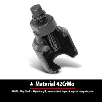 ANDPLAY 39mm Ball Joint Removal Splitter Extractor Separator Puller Tool Compatible with Scania, Benz, MAN, Hino Black