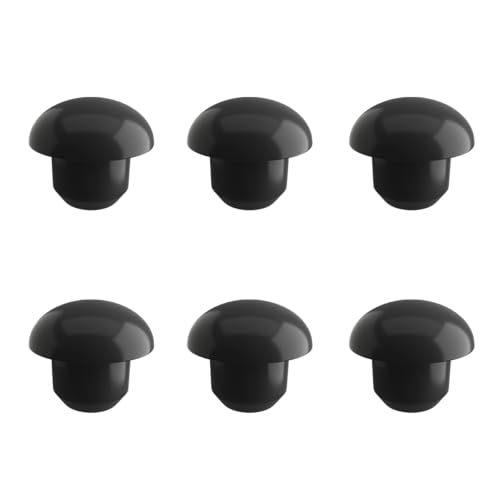 ZIMISI Bottle Jack Floor Jack Oil Filler Plug, 8mm Rubber Hydraulic Jack Oil Plug, Flat-Head Hydraulic Filler Bung for Oil Reservoir Hole, Horizontal Jack Hydraulic Top Pressure Rod Accessories (6PCS) - size: 6PCS