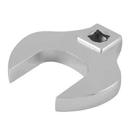 URREA 3/8" Drive Crowfoot Wrench - 16mm Open End Socket Wrench with Drop Forged Construction & Nickel-Chrome Finish - 4916M - size: 16mm