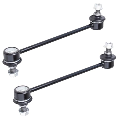 Detroit Axle - Rear 4pc Struts Kit for Toyota Camry Solara Avalon | Lexus ES300, 2 Struts & Coil Springs Assembly 2 Sway Bar Links Replacement - size: 4QS1300121/Sway Kit