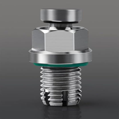 1/2-20 Double Oversize Piggyback Oil Drain Plug, Stainless Steel Self Tapping Oil Pan Thread Repair Kit - size: 1/2-20 x 15mm