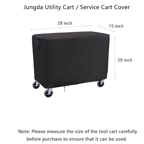 Rolling Tool Cart Cover 29in Waterproof 29x15x29in - size: 29" x 15" x 29"
