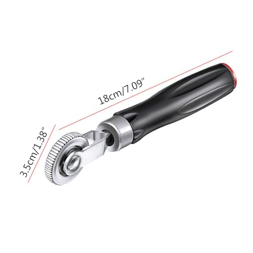 Motorcycle Car Tubeless Tyre Puncture Repair Kit Tire Tool Tire Roller, Buffer Wheel, Scraper Patches Rollers and Scraper Car - color: C