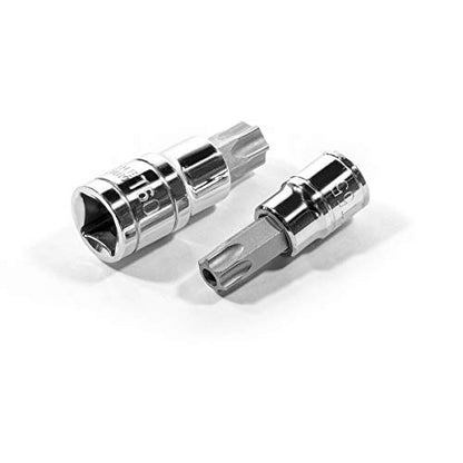 Stark USA 13pcs Security Torx Bit Socket Set - 1/4", 3/8" and 1/2" Drive Sizes Range - T8-T60 with Storage Case - style: 13-Piece Security Torx Bit